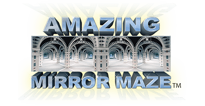 Amazing Mirror Maze Logo | Gatlinburg Attractions