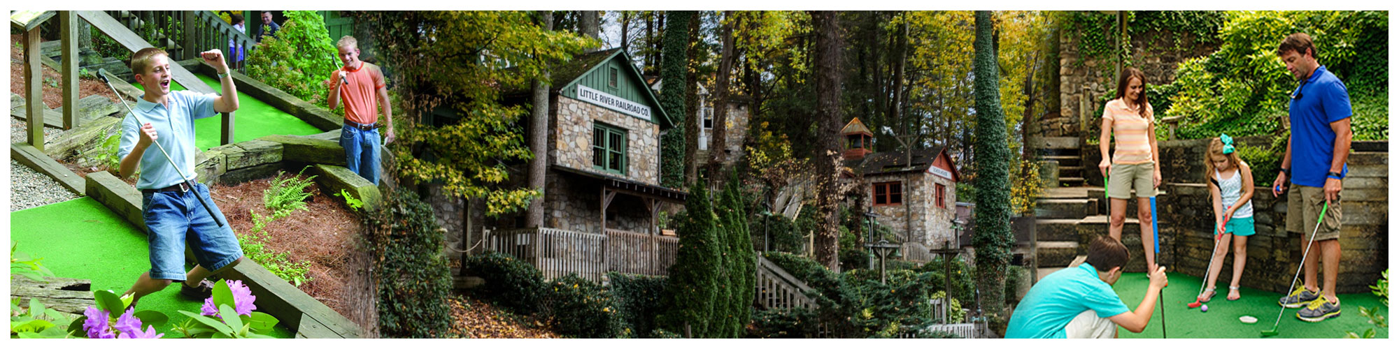 Gatlin's Mini Golf (Header Background) | Gatlinburg Attractions