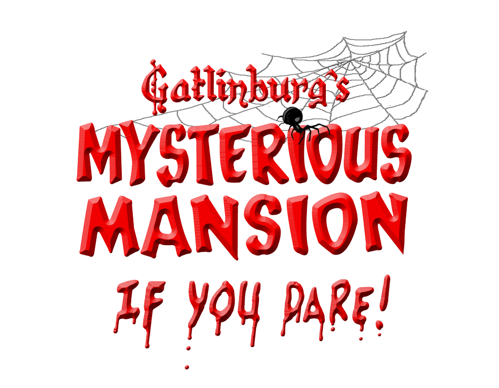 Mysterious Mansion Logo | Gatlinburg Attractions