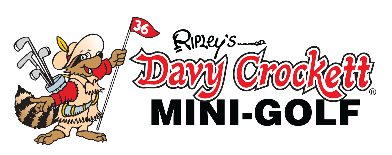 Ripley's Davy Crockett Mini-Golf Logo | Gatlinburg Attractions